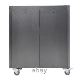1 Drawer 2 Door Rolling Tool Chest Tool Box Tool Storage Cabinet with Lock & Key