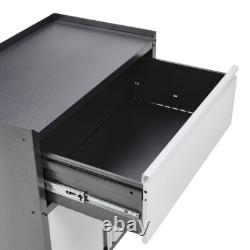 1 Drawer 2 Door Rolling Tool Chest Tool Box Tool Storage Cabinet with Lock & Key