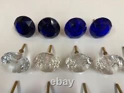 24 x Vintage Dutch Gem Stone Styled Large Drawer, Door, Cupboard Knobs