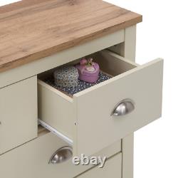 3-Piece Modern Bedroom Set Large Wardrobe Chest of Drawers Bedside Table