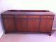 4-Door, 4-Drawer Extra Large Beautiful Dark Chestnut Sideboard