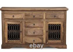 6 drawer 2 door large sideboard