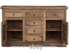 6 drawer 2 door large sideboard