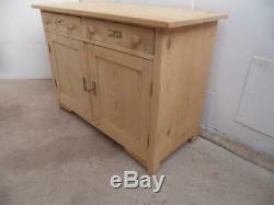 A Super Large Antique/Old Pine 2 Door 6 Drawer Dresser Base to Wax/Paint