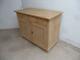 A Top Quality Antique/Old Pine Large 2 Door 2 Drawer Dresser Base to Wax/Paint