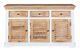 Alfriston Alfie TV Unit Sideboard Bookcase Coffee Tables in Rustic Mango & White