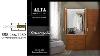 Alta Wardrobe Armoire 3 External Drawers Item 1165