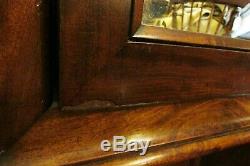 Antique Victorian large single mirror door WARDROBE 103x 203cms &drawer mahogany
