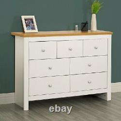 Arlington Chest of Drawer Bedside Cabinet Wood Modern Bedroom Furniture Storage