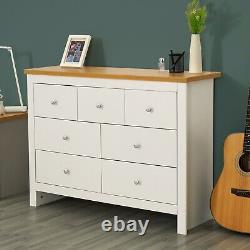 Arlington Chest of Drawer Bedside Cabinet Wood Modern Bedroom Furniture Storage