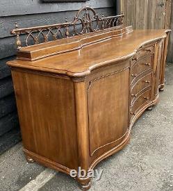 Beautiful Large Serpentine Fronted Sideboard