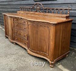 Beautiful Large Serpentine Fronted Sideboard