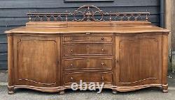 Beautiful Large Serpentine Fronted Sideboard