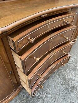 Beautiful Large Serpentine Fronted Sideboard