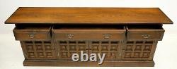 Beautiful Younger Toledo Large Wooden Spanish Inspired Oak Sideboard X-Condition