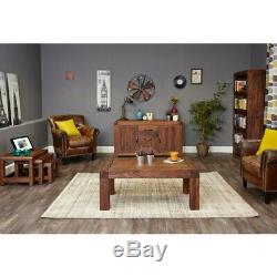 Bentley Walnut Furniture Wooden Solid Large 2 Door 3 Drawer Sideboard Cupboard