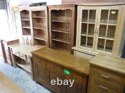 CHUNKY SOLID WOOD 2DOOR 2DOVETAILED DRAWER SIDEBOARD H93cm W125cm LARGE DEPTH