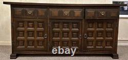 COLOUR OF CHOICE Large Vintage Younger Toledo Solid Oak Sideboard dresser