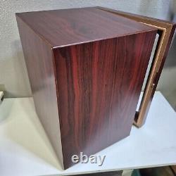 Cherrywood Lucky Large 7 Drawer Humidor cabinet Clear Door Cherry Finish VGC