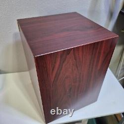 Cherrywood Lucky Large 7 Drawer Humidor cabinet Clear Door Cherry Finish VGC