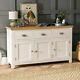 Cheshire Cream Painted Large 3 Drawer 3 Door Sideboard -SLIGHT SECONDS-WW37-F210