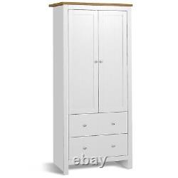 Chest of Drawers Wide Bedside Cabinet Wardrobe Wooden Bedroom Furniture Storage