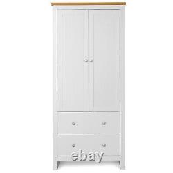 Chest of Drawers Wide Bedside Cabinet Wardrobe Wooden Bedroom Furniture Storage