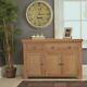Chunky Large Sideboard With Doors And Drawers Solid Oak Furniture