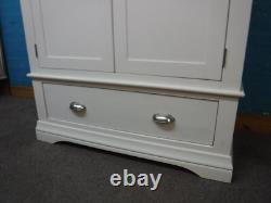 Chunky / Solid Wood / 2door / 1dovetailed Drawer Large Wardrobe -visit Warehouse