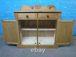 Chunky Solid Wood 2door 2dovetailed Drawer Sideboard Visit Our Large Warehouse