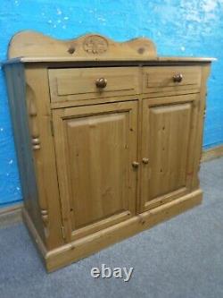 Chunky Solid Wood 2door 2dovetailed Drawer Sideboard Visit Our Large Warehouse