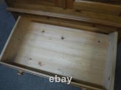 Chunky / Solid Wood / Large / 2door 1dovetailed Drawer Wardrobe -visit Warehouse