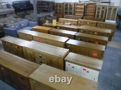 Chunky / Solid Wood / Large / 2door 4dovetailed Drawer Wardrobe -visit Warehouse