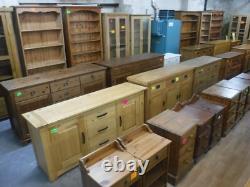 Chunky / Solid Wood / Large / 2door 4dovetailed Drawer Wardrobe -visit Warehouse