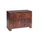 Contemporary Classic Design Mango Wood 3 Large Drawers & 1 Door Small Sideboard