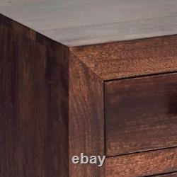 Contemporary Classic Design Mango Wood 3 Large Drawers & 1 Door Small Sideboard