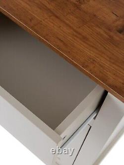 Crawford Large Sideboard Grey & Dark Oak Stylish and Functional Storage