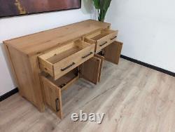 DFS Narelle Natural Oak Large 2 Drawer Sideboard RRP £799