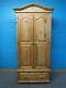 DOVETAILED LARGE CHUNKY SOLID WOOD 2DOOR 1DRAWER WARDROBE H194 W96cm- SEE SHOP