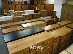 DOVETAILED LARGE SOLID WOOD DOUBLE 2DOOR 4DRAWER WARDROBE 188x124- SEE OUR SHOP