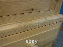 DOVETAILED LARGE SOLID WOOD DOUBLE 2DOOR 4DRAWER WARDROBE 205x103- SEE OUR SHOP