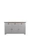 Devon Large Sideboard Grey & Walnut Effect Functional and Stylish Storage Unit