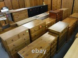 Dovetailed Large Chunky Solid Wood Triple 3door 5drawer Wardrobe See Our Shop