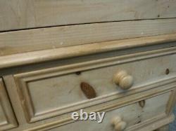 Dovetailed Rustic Large Chunky Solid Wood 2door 3drawer Wardrobe See Our Shop