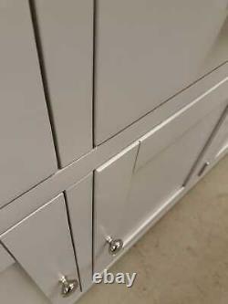 Downton Grey Painted Large 3 Drawer 3 Door Sideboard EX-DISPLAY DT37-F211