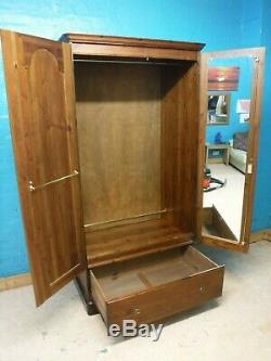 Ducal Large Solid Wood 2door 1drawer Wardrobe + With Lock & Key See Our Shop