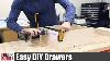 Easy Diy Drawers With Pocket Screws How To Make