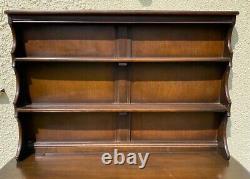 Ercol Dresser Cupboard 2 Drawers Large Cupboard Plate Rack Kitchen Storage