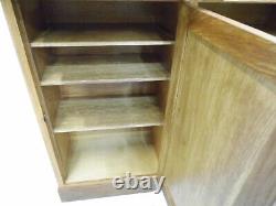 Ex School Large Oak Bespoke Cupboard Storage cabinet 6 x drawers 3 x doors