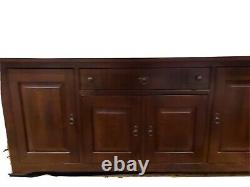 Extra Large Sideboard / Solid Wood 1 Drawer 4 Door Side Storage Cabinet